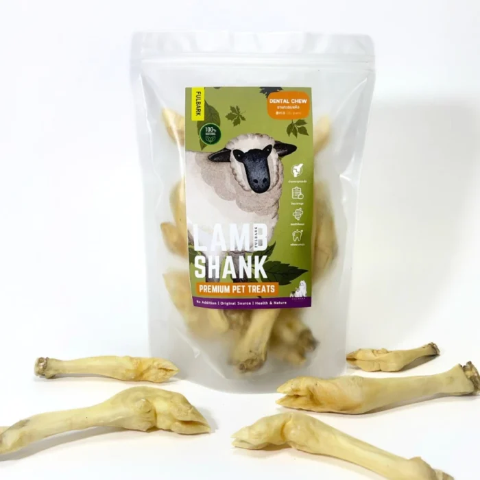 ขาแกะอบแห้ง Fulbark Premium ขนมขัดฟันสุนัข โปรตีน-แคลเซียมสูง - Image 5