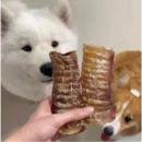 หลอดลมวัวอบแห้ง Fulbark ขนมขัดฟันสุนัข ธรรมชาติ 100%