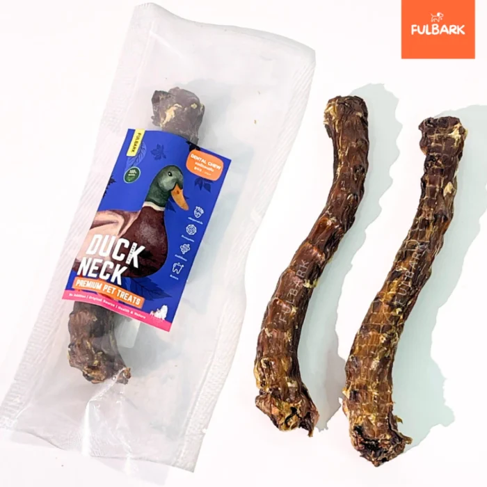คอเป็ดอบแห้ง Fulbark | ขนมขัดฟันสุนัขเสริมสุขภาพหัวใจ - Image 3