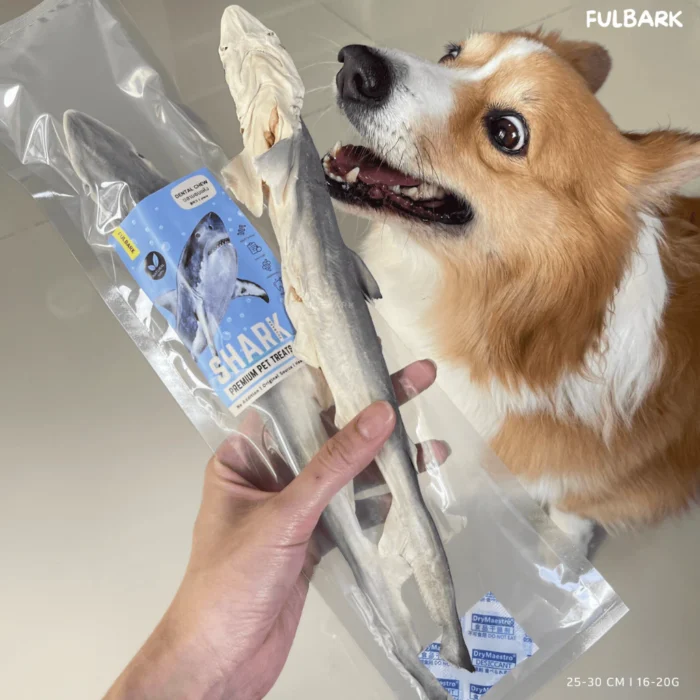 ฉลามอบแห้ง Fulbark | ขนมขัดฟันสุนัข-แมว ปลาแท้ ธรรมชาติ 100% - Image 2